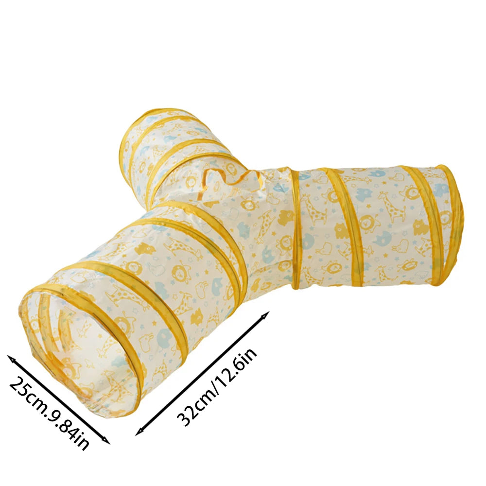 Foldable Cat Tunnel — Interactive Play Tunnel for Curious Cats