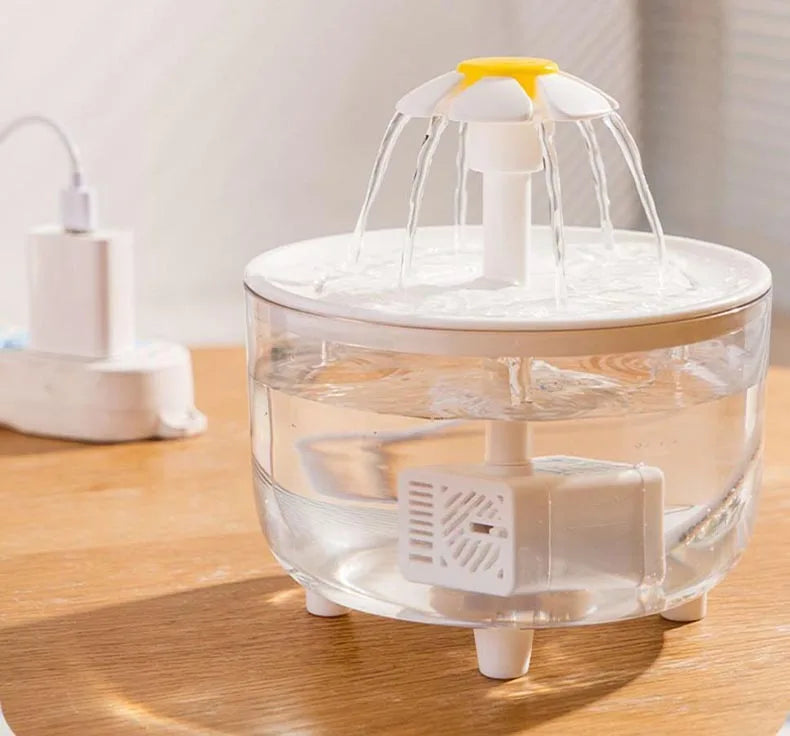 Automatic Cat Water Fountain — Silent & Filter Clean Water