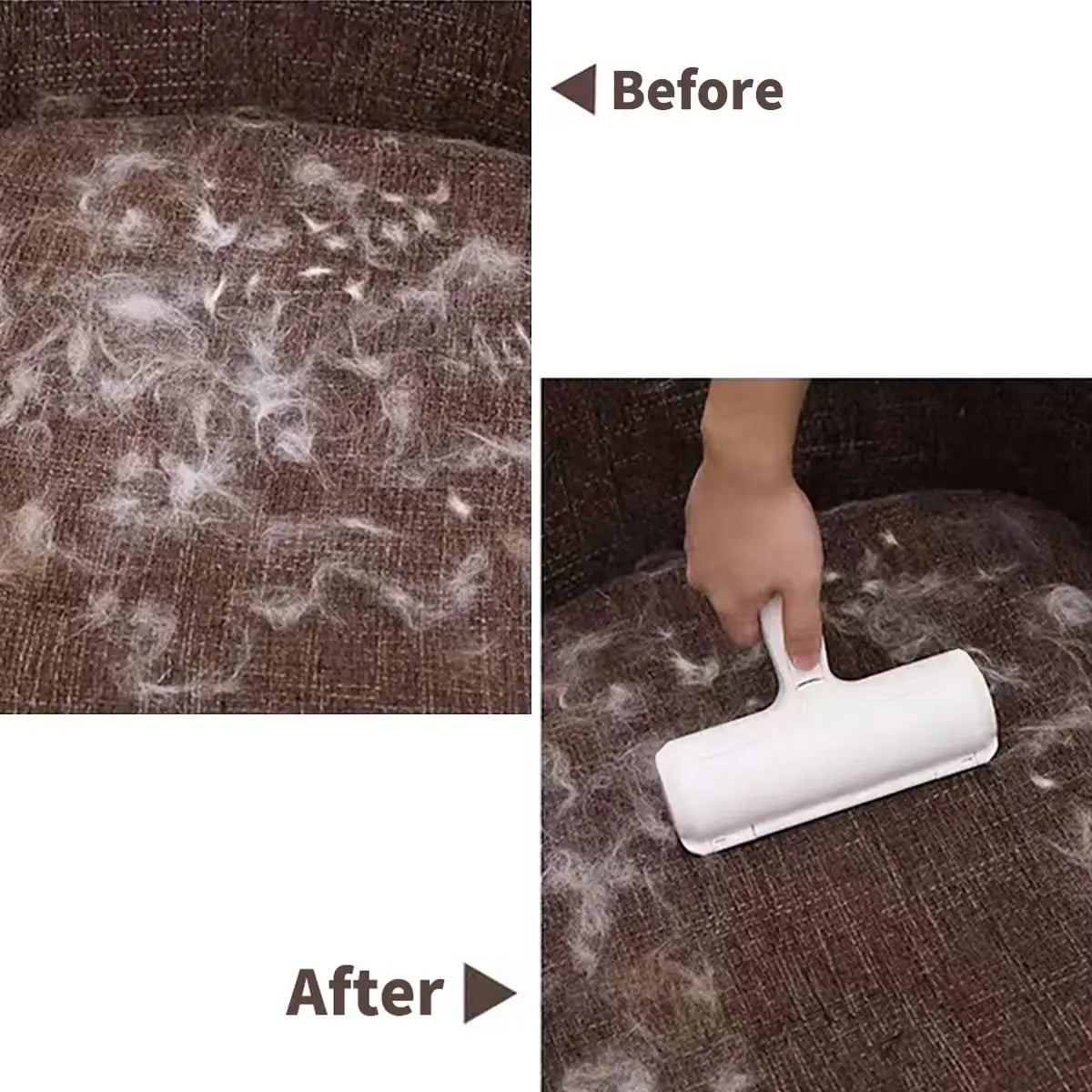 Self-Cleaning Pet Hair Remover Roller — No More Cat Hair Everywhere