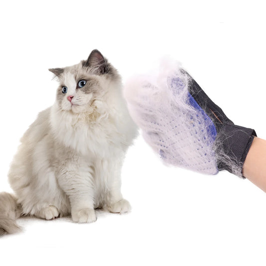 Cat Grooming Glove — Remove Pet Hair Effortlessly