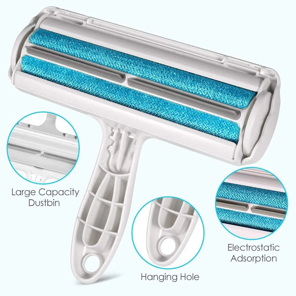Self-Cleaning Pet Hair Remover Roller — No More Cat Hair Everywhere