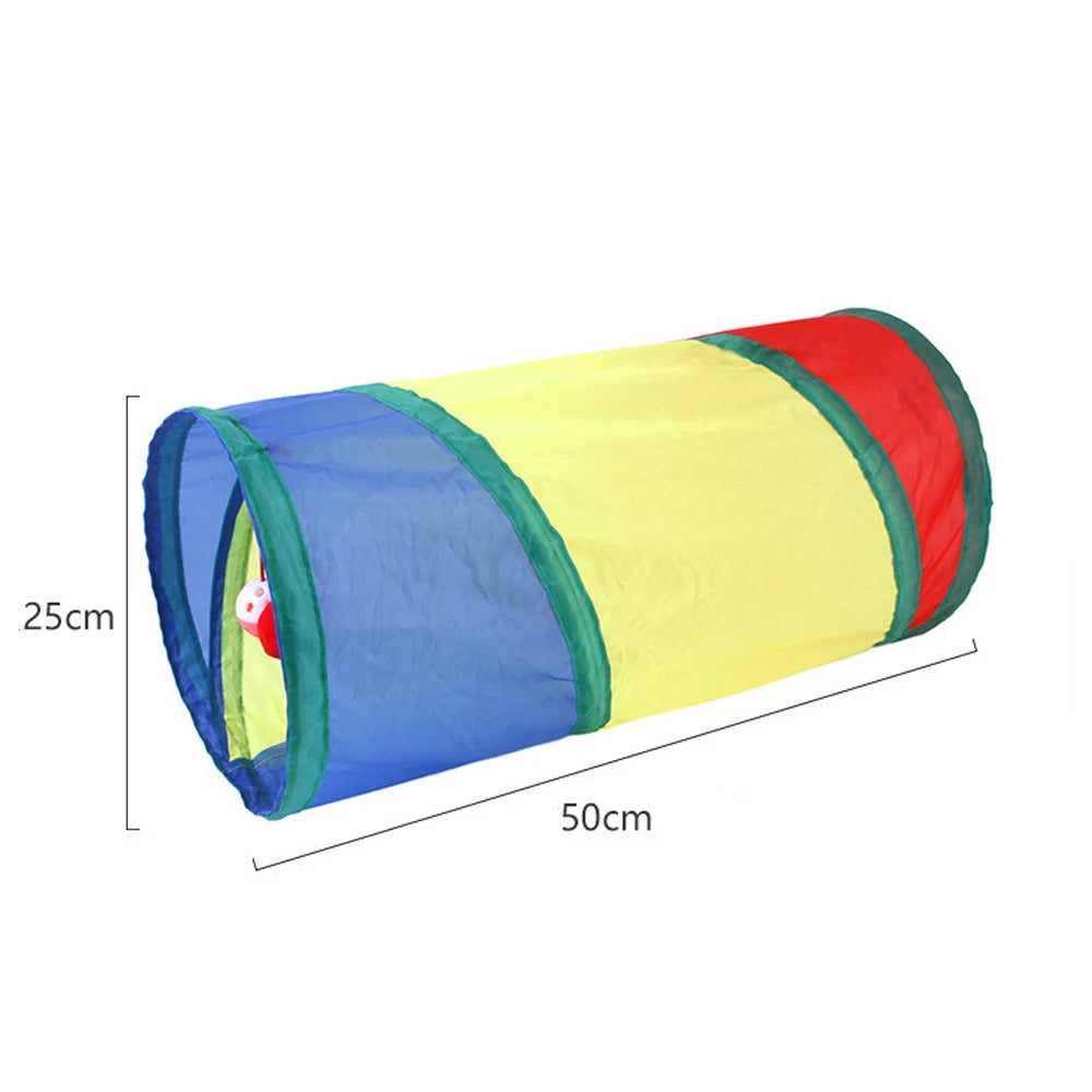 Foldable Cat Tunnel — Interactive Play Tunnel for Curious Cats