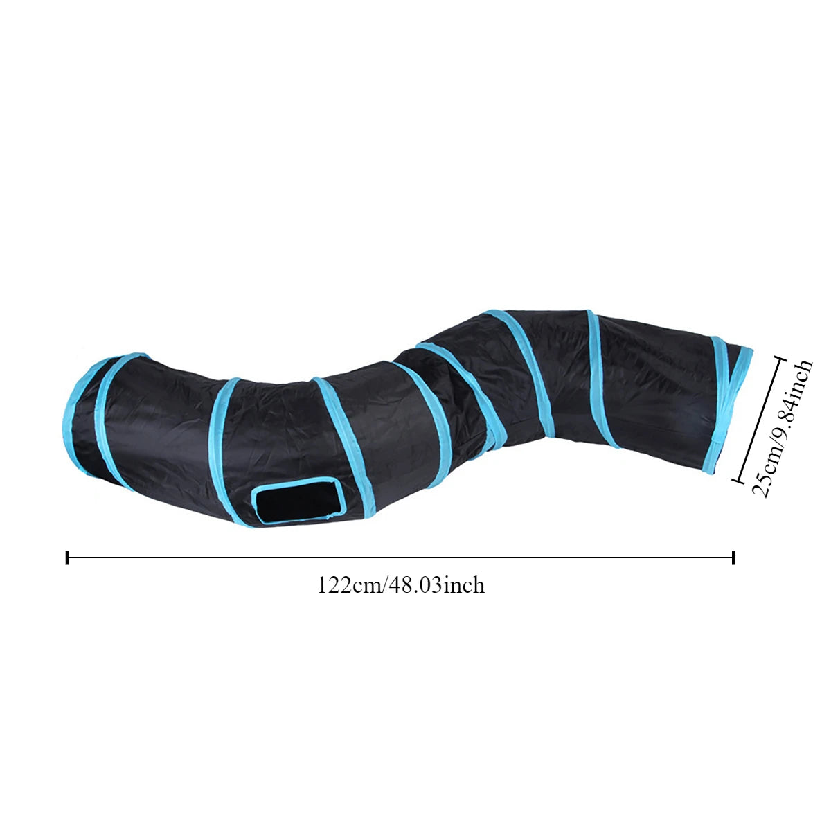 Foldable Cat Tunnel — Interactive Play Tunnel for Curious Cats